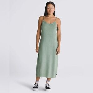 VANS Campbell Slip Dress XL Iceberg Green